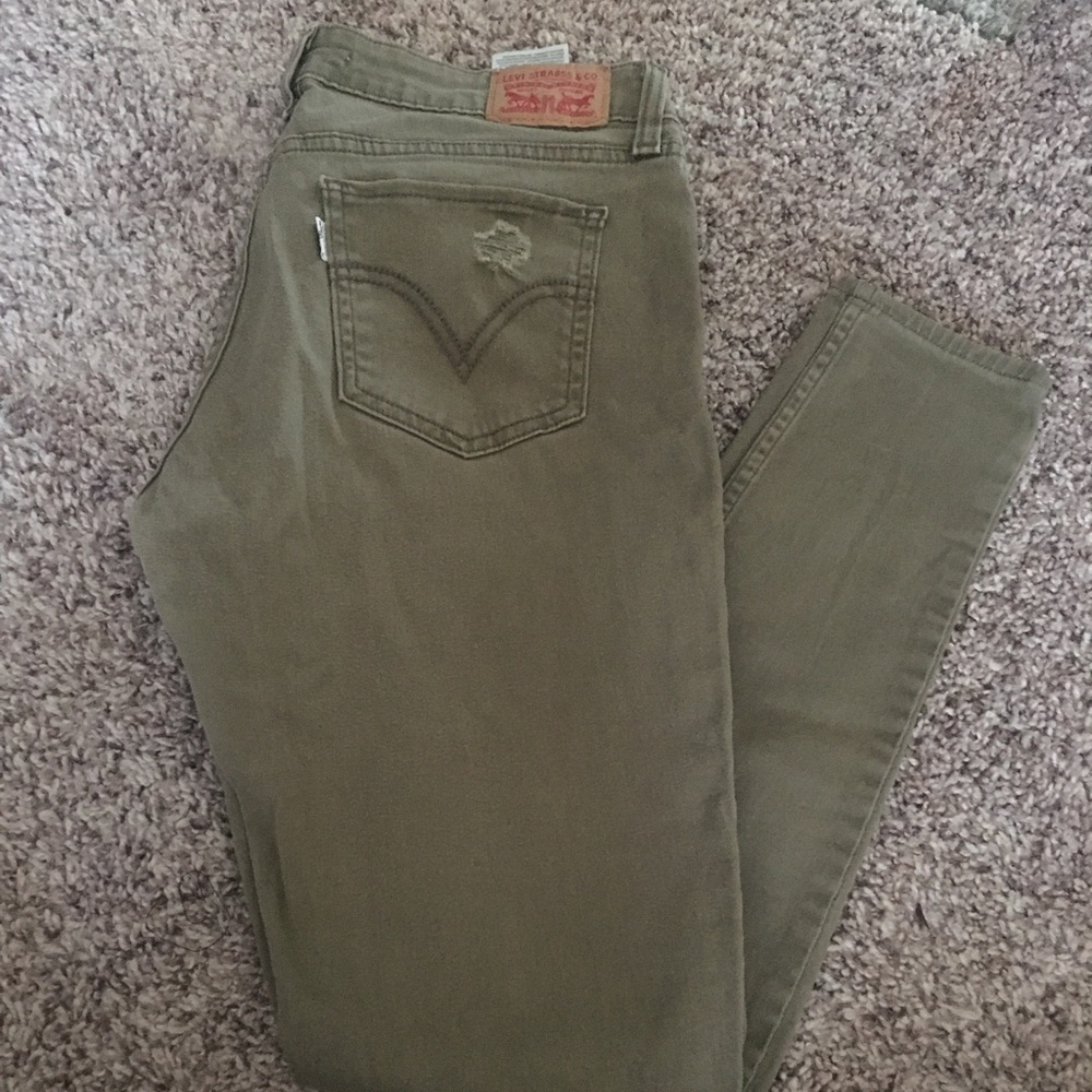 Army Green Levi’s